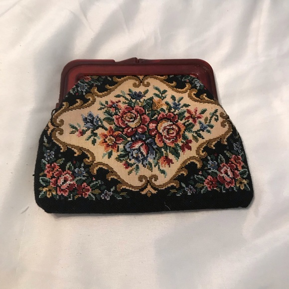 Handbags - 🌴Vintage coin purse/makeup case